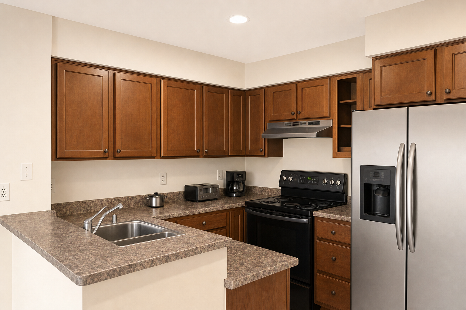 Kitchen Fire — after